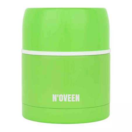 Termos pentru supa/mancare NOVEEN TB930 Verde, 470ml, Perete dublu, Inox, Husa transport Noveen - 4