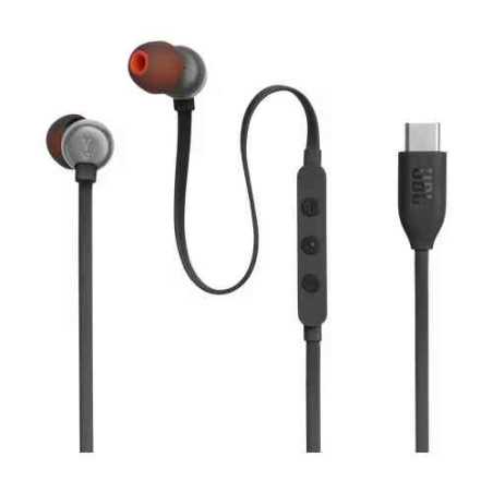 Casti in-ear cu fir JBL Tune 310C Pure Bass Hi-Res USB-C Negru JBL - 2