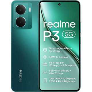 Telefon mobil Realme P3 5G Dual SIM 256GB 8GB Starlight Green Realme - 1