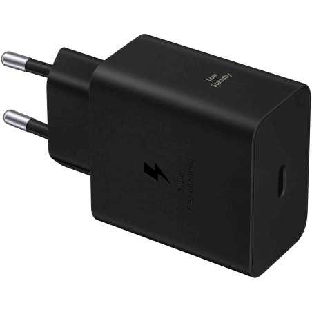Incarcator retea Samsung Super Fast Charger 60W Low Standby T6010 Type-C Black Bulk Samsung - 1