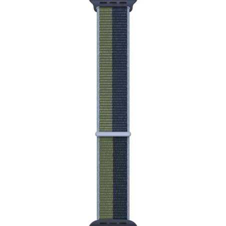 Curea Apple Watch Sport Loop 41mm Abyss Blue/Moss Green Apple - 1
