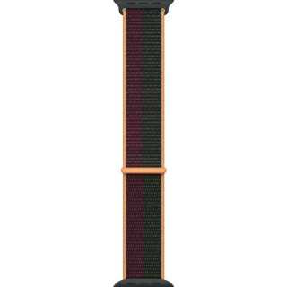 Curea Apple Watch Sport Loop 41mm Dark Cherry/Forest Green Apple - 1