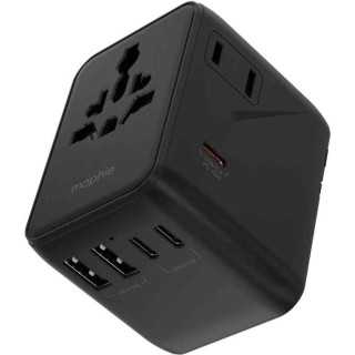 Incarcator Mophie Essential 70W GaN 5 Port + AC Travel Adapter Black Mophie - 1